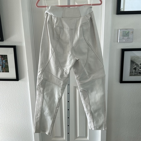 STELLA MCCARTNEY  High-Waisted Faux Leather Pants, NWT - Picture 10 of 17